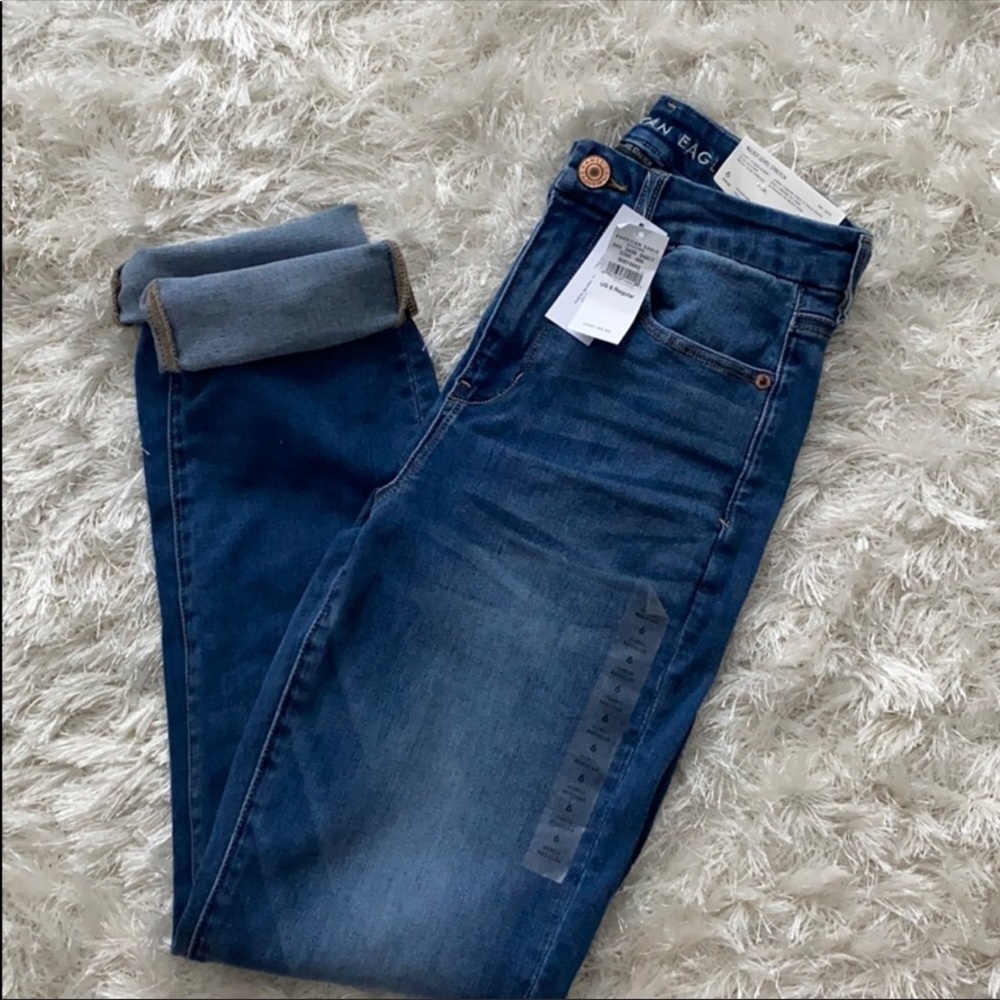American eagle high waisted jeans